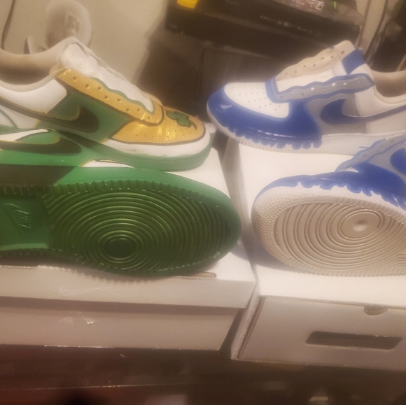 LA Dodgers custom AF1s size 9 - Picture 6 of 6